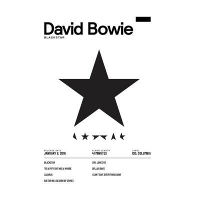 David Bowie - Blackstar Tote Bag Official David Bowie Merch