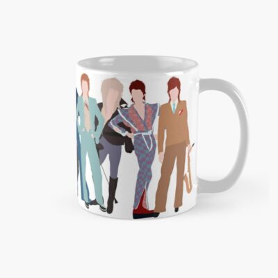 David Bowie Outfits Mug Official David Bowie Merch