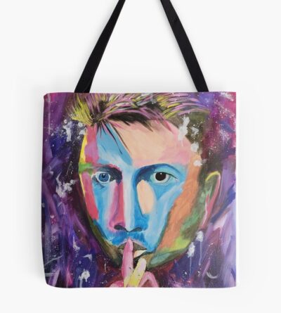 David Bowie Abstract Tote Bag Official David Bowie Merch