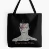 Bowl Bluenia Try Flowers Tote Bag Official David Bowie Merch