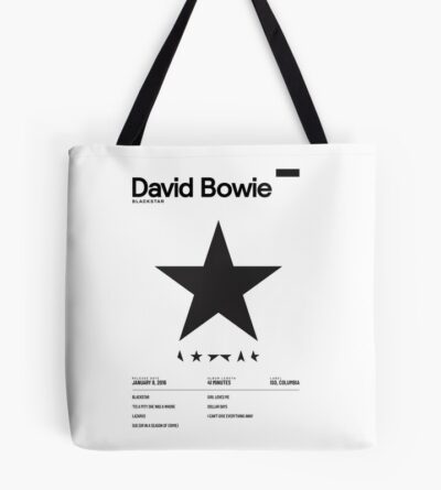 David Bowie - Blackstar Tote Bag Official David Bowie Merch