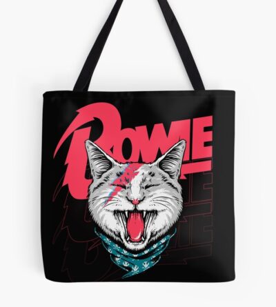 David Bowie Cat Tote Bag Official David Bowie Merch
