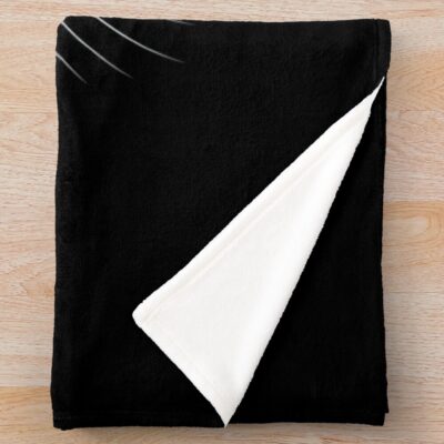 Cat Bowie Throw Blanket Official David Bowie Merch