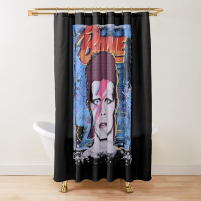 Shower Curtain Official David Bowie Merch