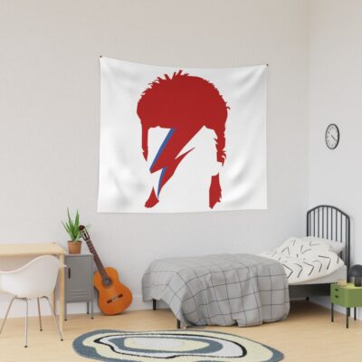 David Bowie Lightning Tapestry Official David Bowie Merch